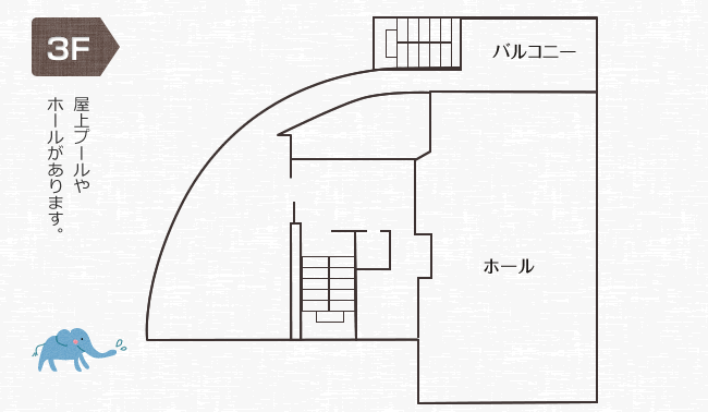 よこづつみ保育園3階